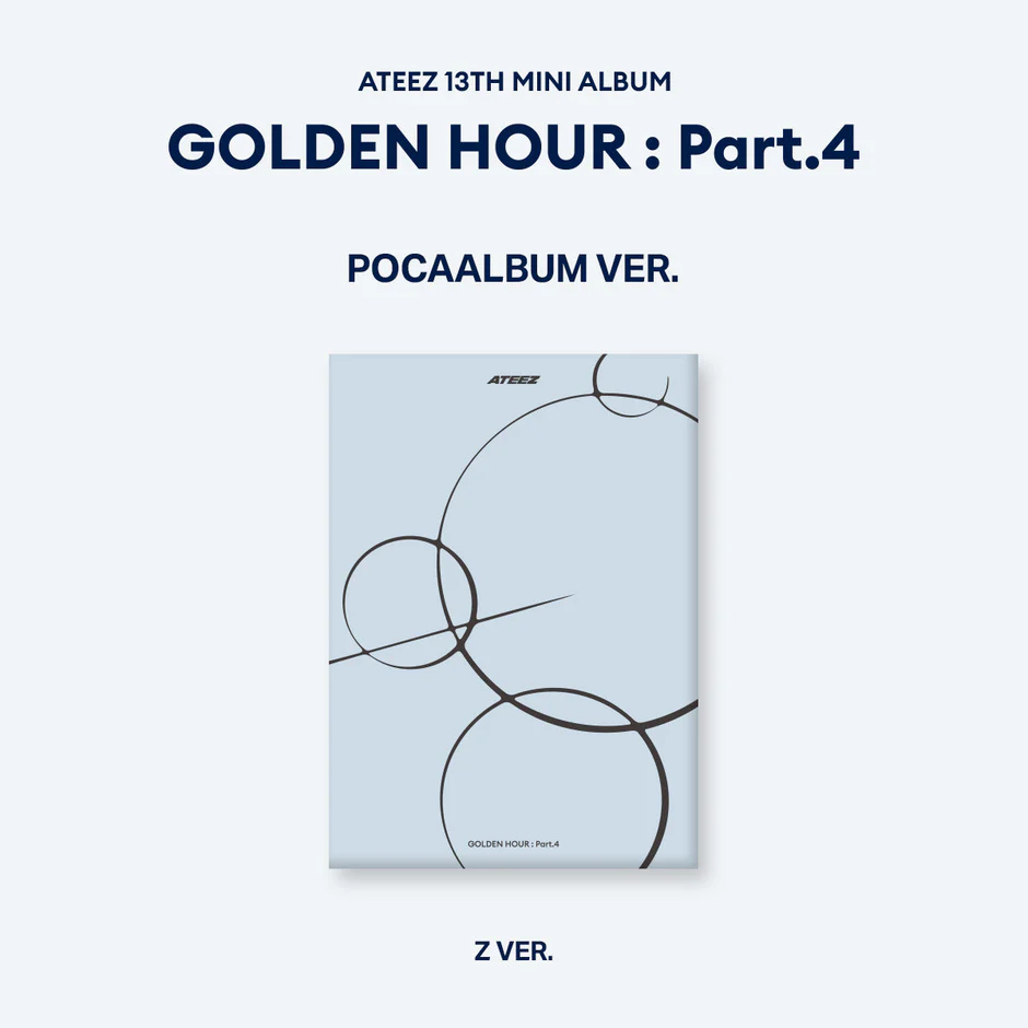 ATEEZ - GOLDEN HOUR : Part.4 [POCAALBUM Ver.] Z Ver.