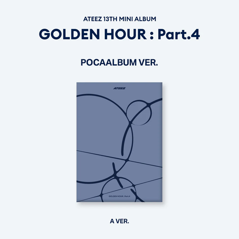 ATEEZ - GOLDEN HOUR : Part.4 [POCAALBUM Ver.] A Ver.