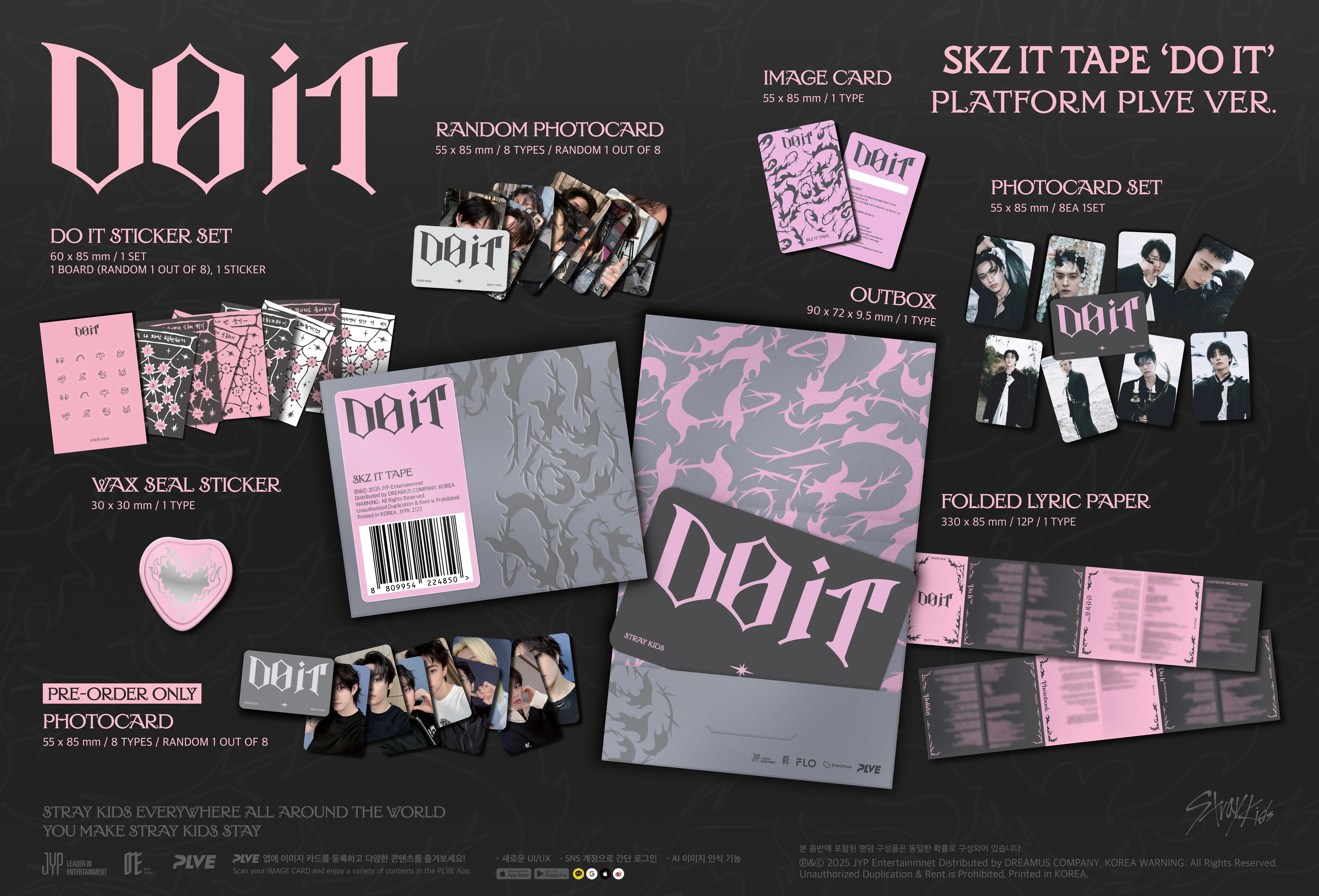 Stray Kids - SKZ IT TAPE : DO IT [PLATFORM PLVE Ver.] - 1