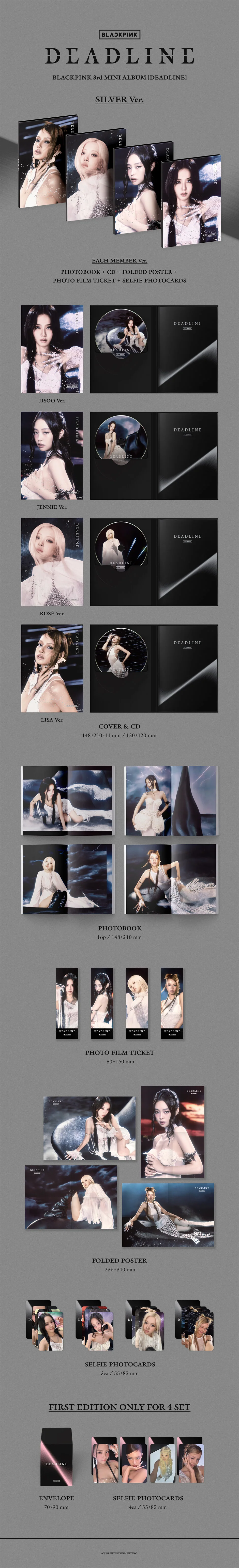 BLACKPINK - DEADLINE [SILVER Ver.] - 1