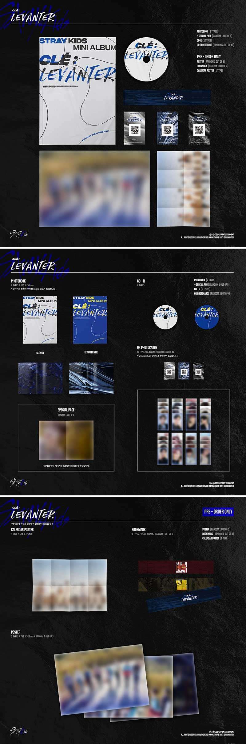 Stray Kids - Clé : LEVANTER - 1