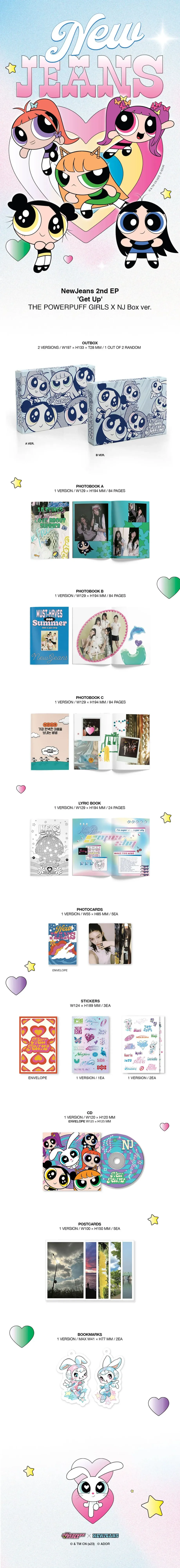 NewJeans - Get Up [The POWERPUFF GIRLS X NJ Box Ver.] - 1