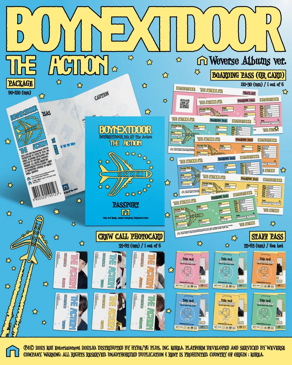 BOYNEXTDOOR - The Action [Weverse Albums Ver.] - 1