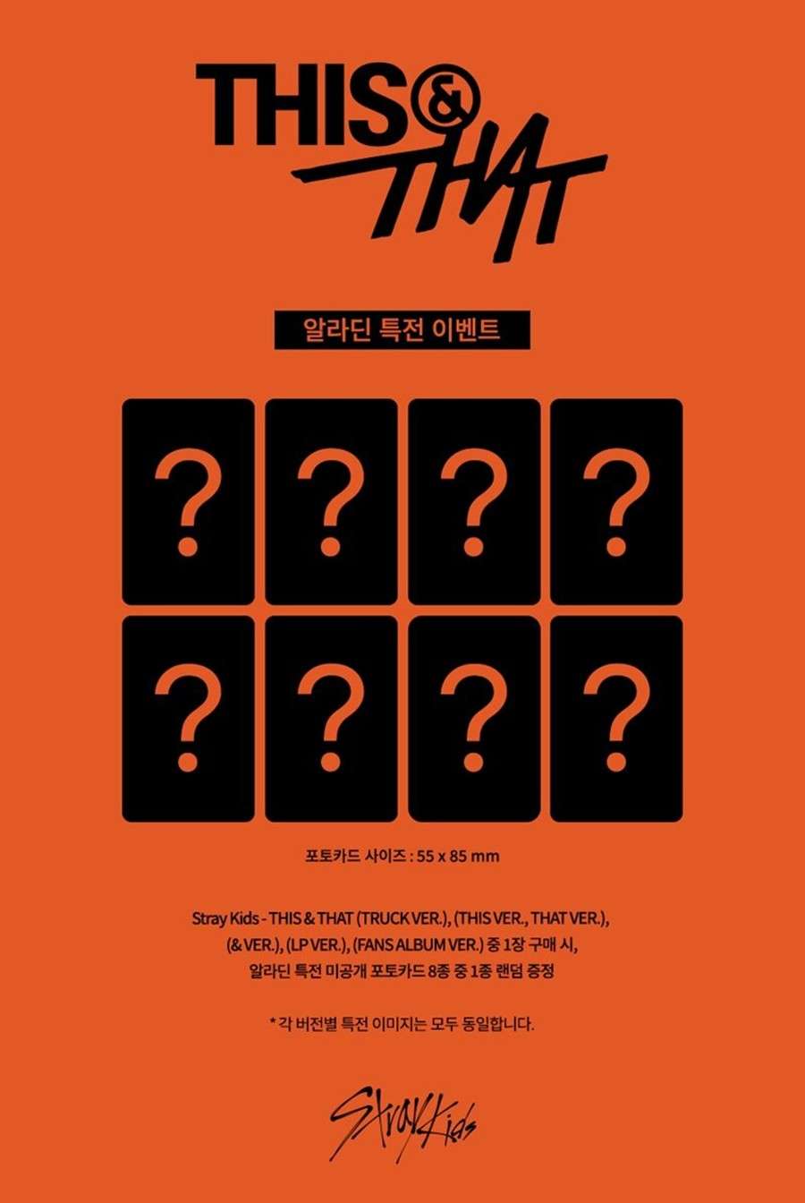 Stray Kids - THIS & THAT [TRUCK Ver.] + PHOTOCARD - 2