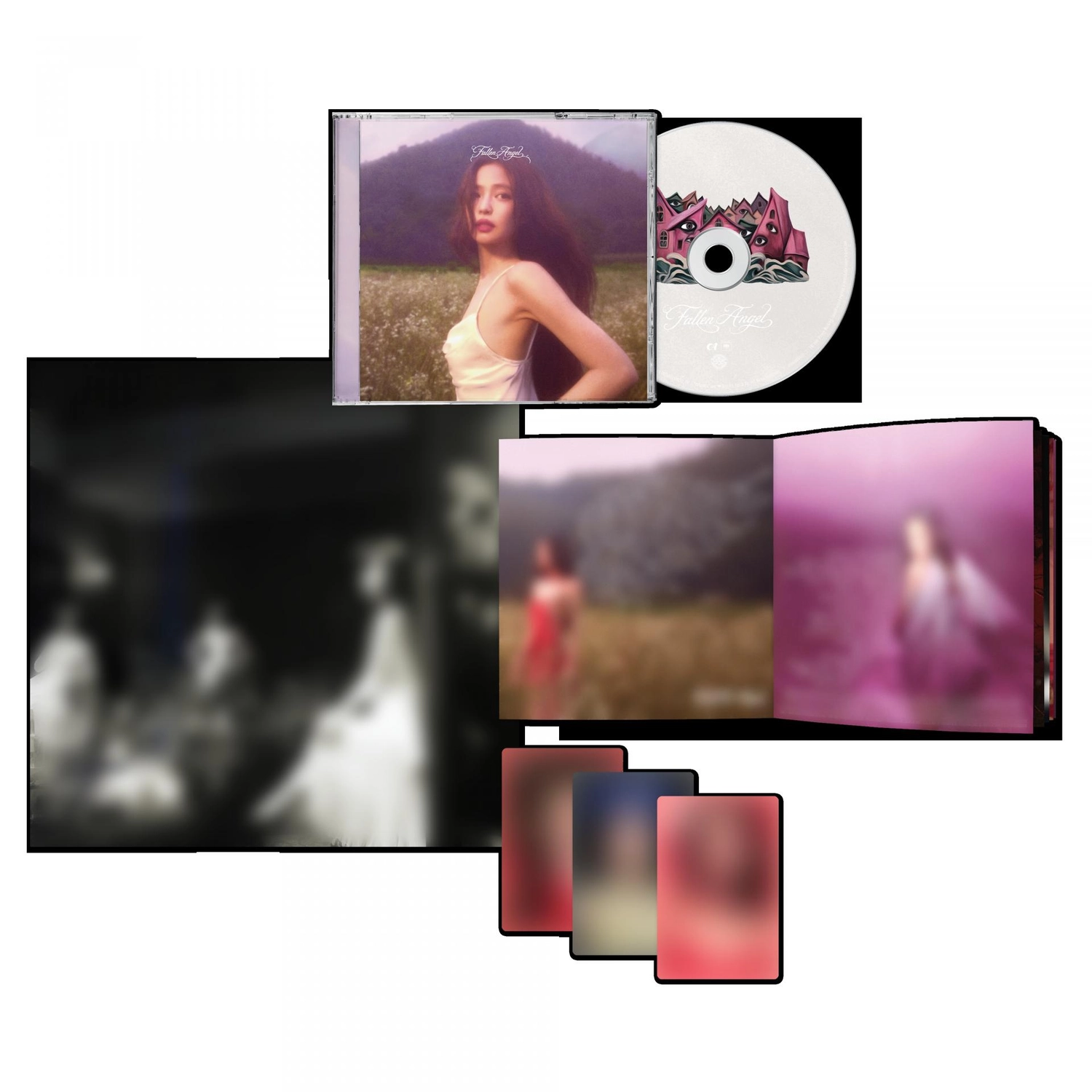 JENNIE – FALLEN ANGEL + PHOTOCARD - 1