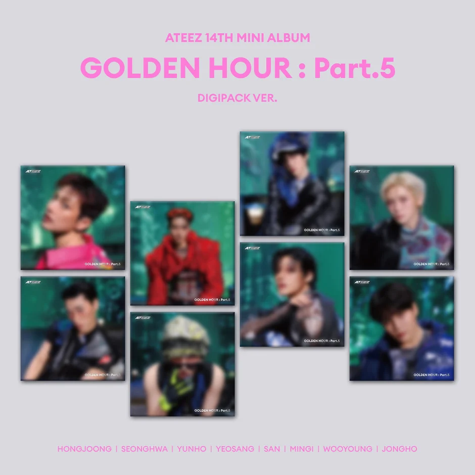 ATEEZ – GOLDEN HOUR Part.5 [Digipack Unit Ver.]