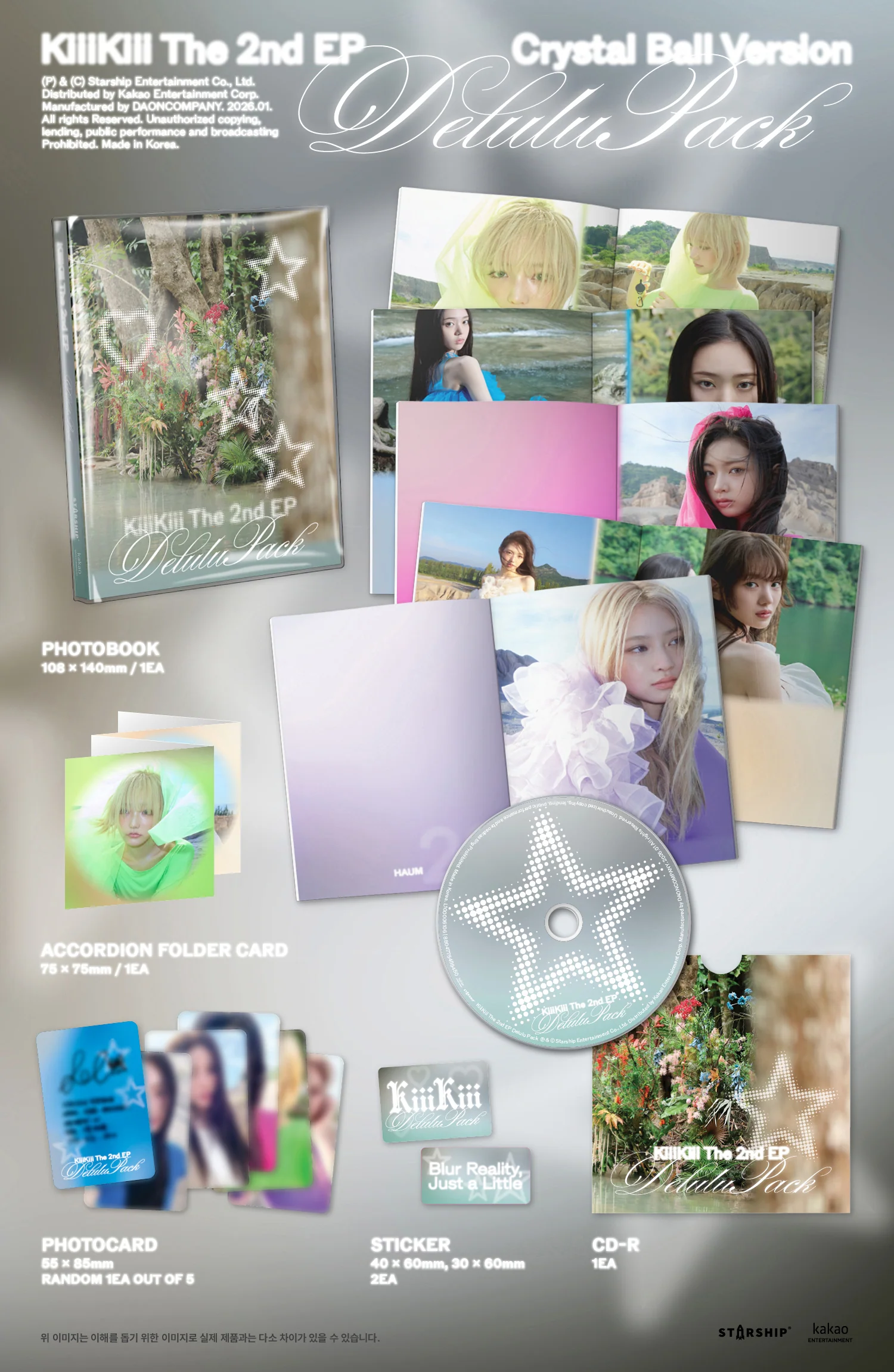 KiiiKiii - [Delulu Pack] Crystal Ball Ver. - 1