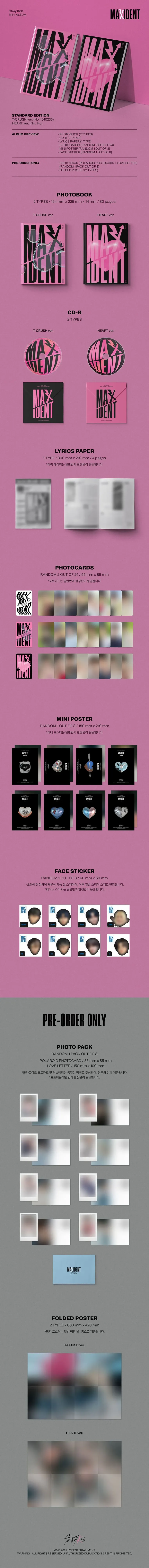Stray Kids - [MAXIDENT] Standard Edition - 1