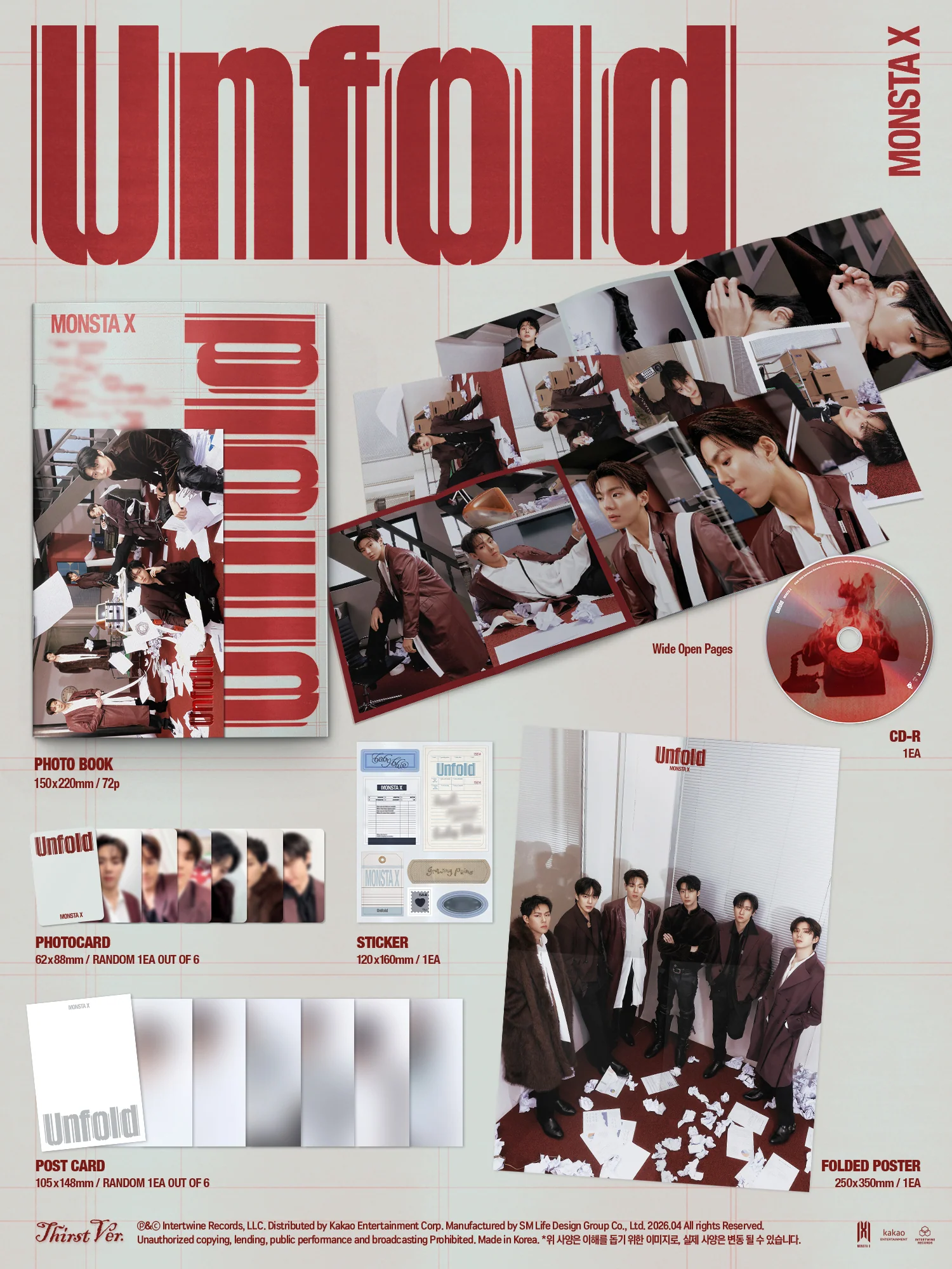 MONSTA X - [Unfold] - 4