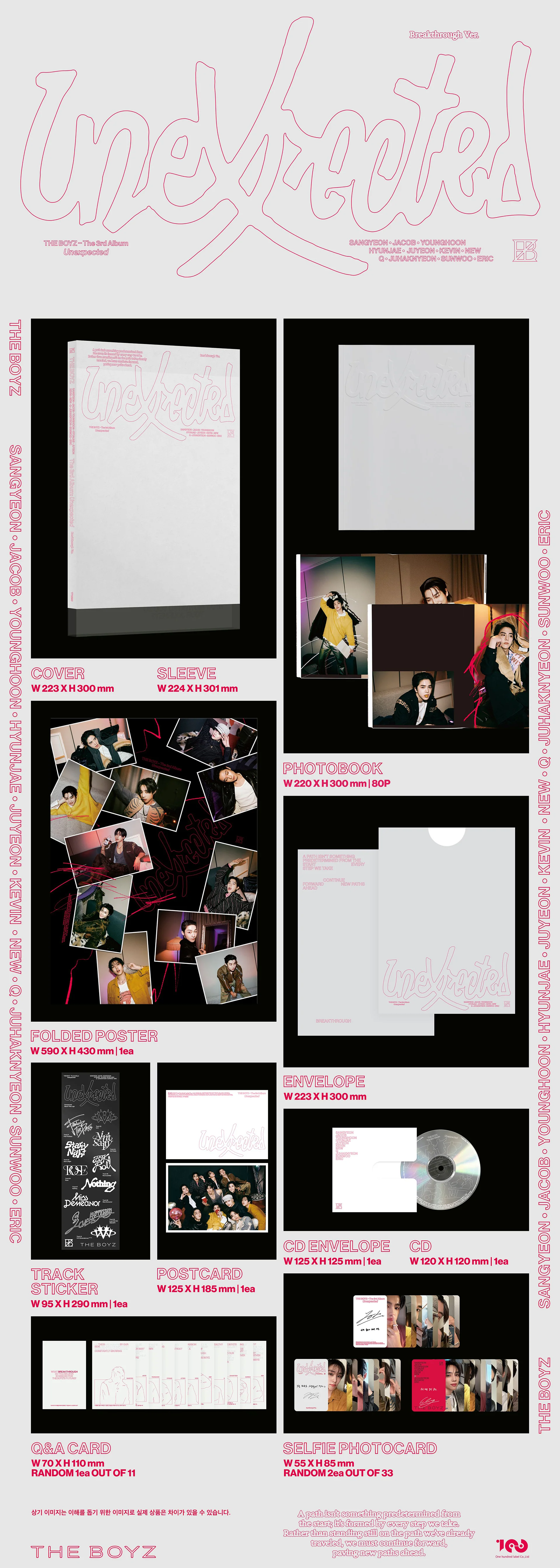 THE BOYZ - Unexpected [Photobook Ver.] - 2