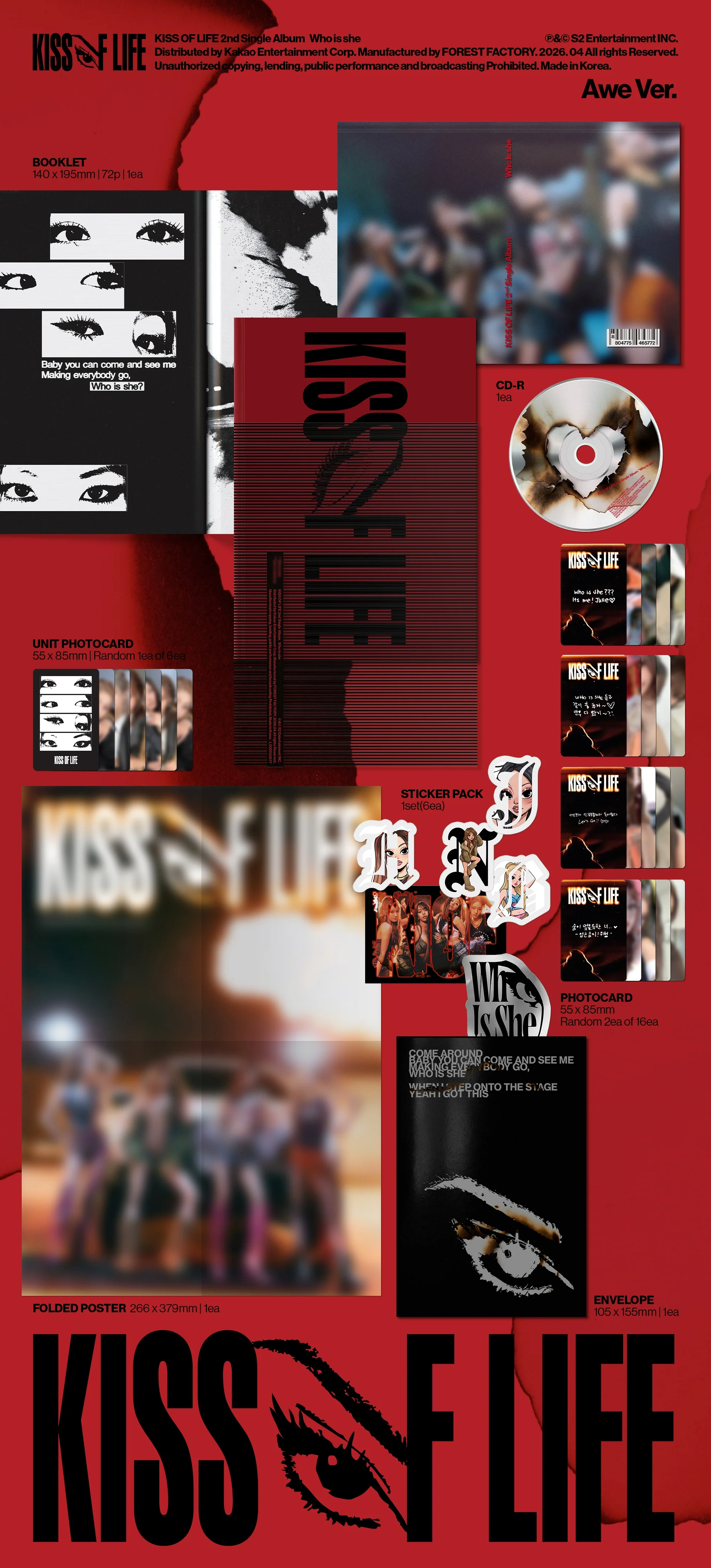 KISS OF LIFE - Who is she [Awe Ver.] - 1