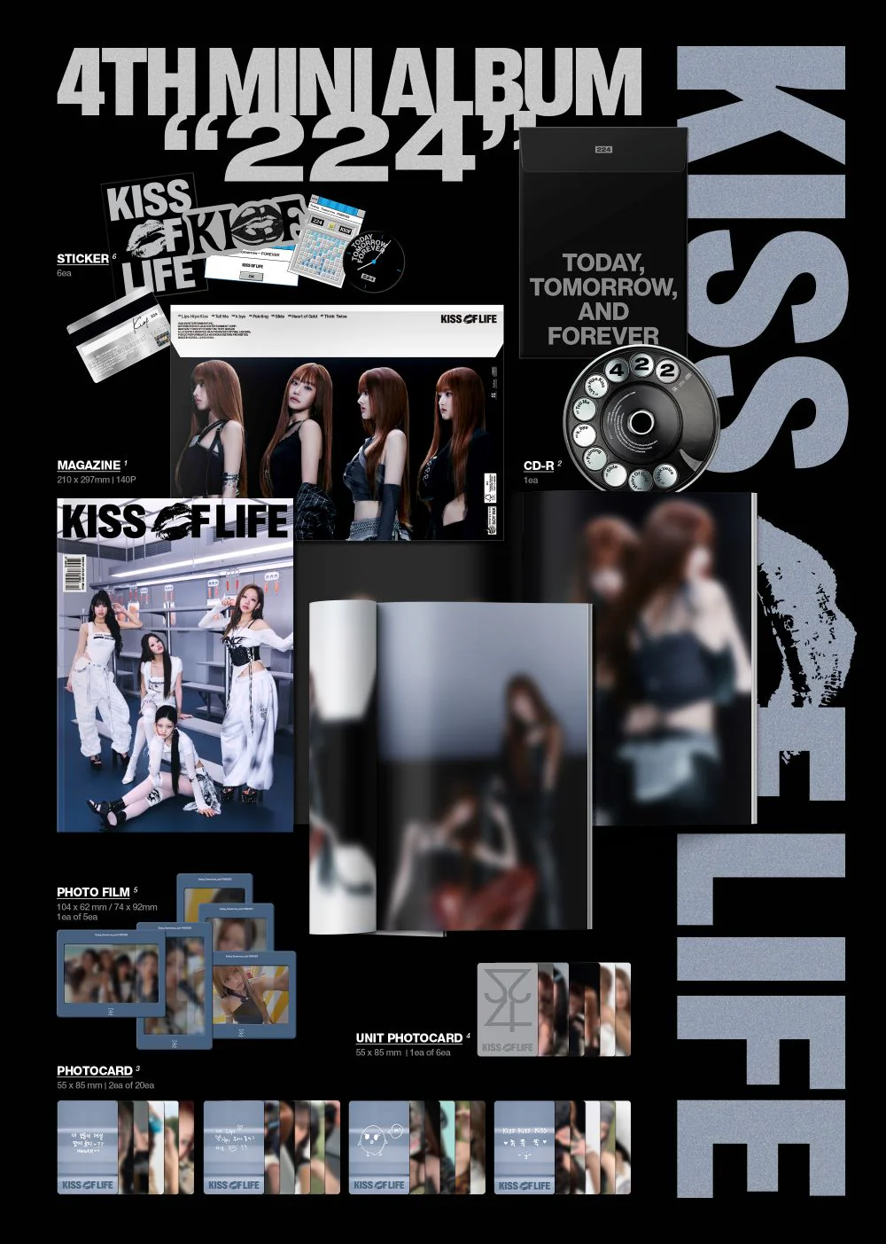 KISS OF LIFE - 224 [Magazine Ver.] - 1