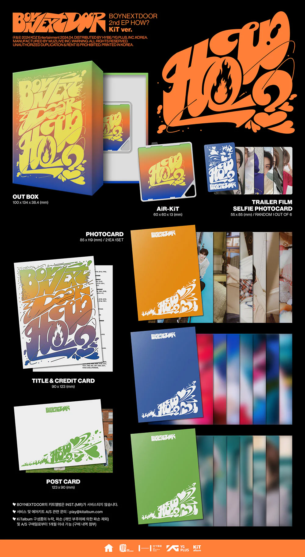 BOYNEXTDOOR - HOW? [KIT Ver.] - 1