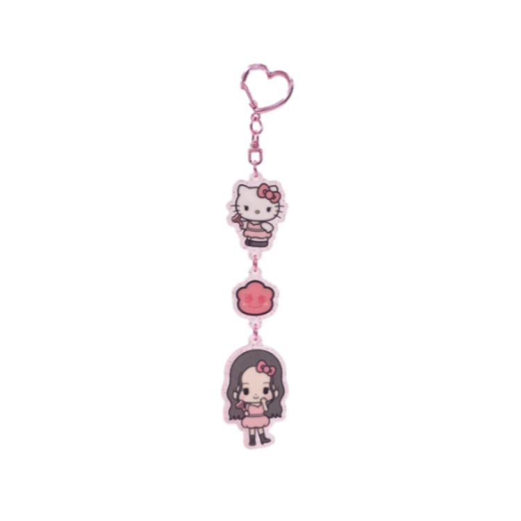 JISOO x HELLO KITTY – Kľúčenka