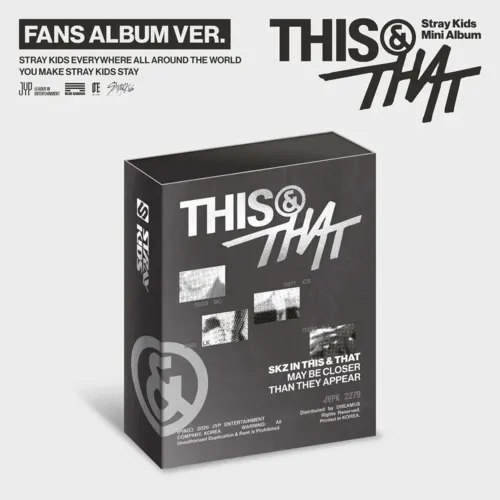 Stray Kids - THIS & THAT [FANS ALBUM Ver.]